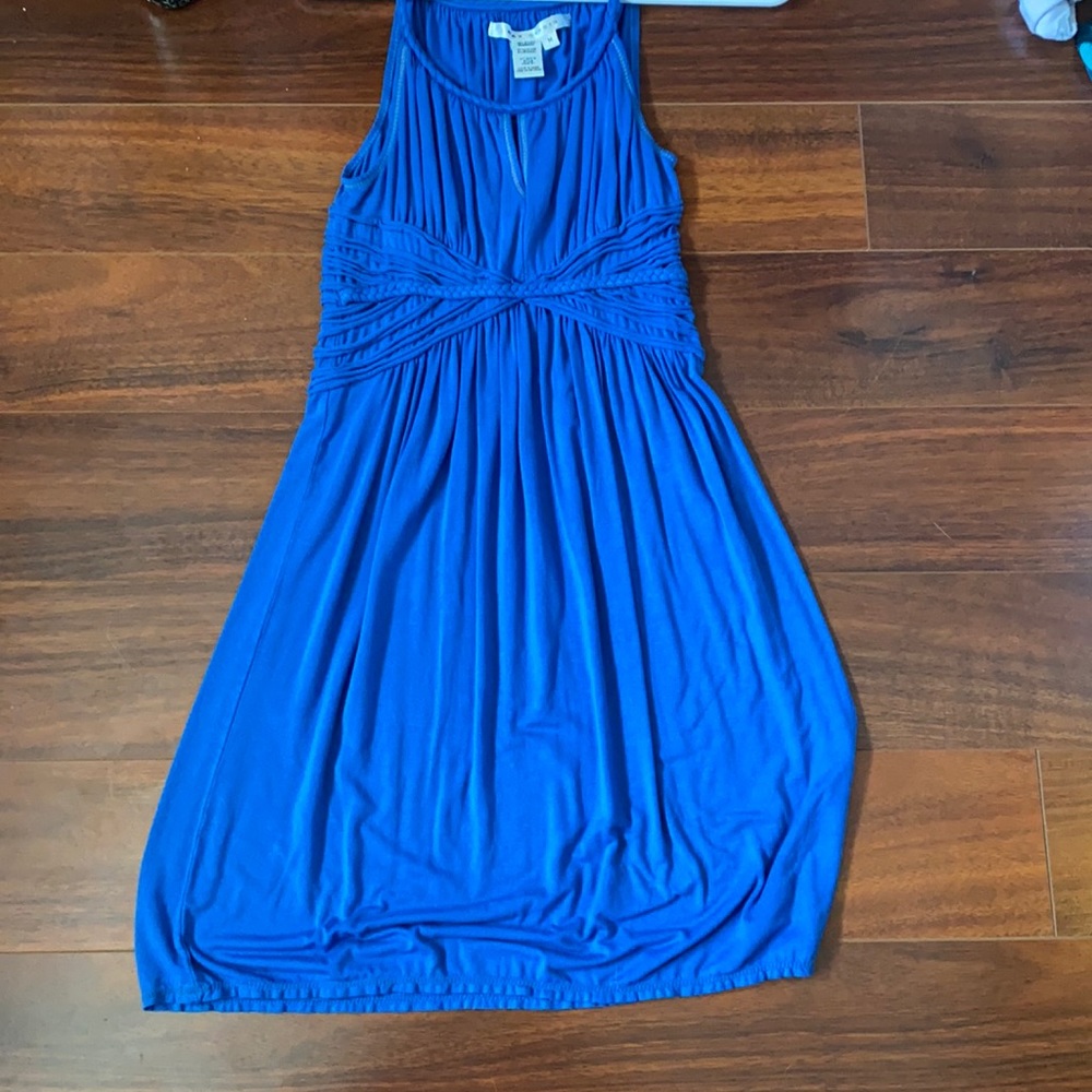 Blue dress